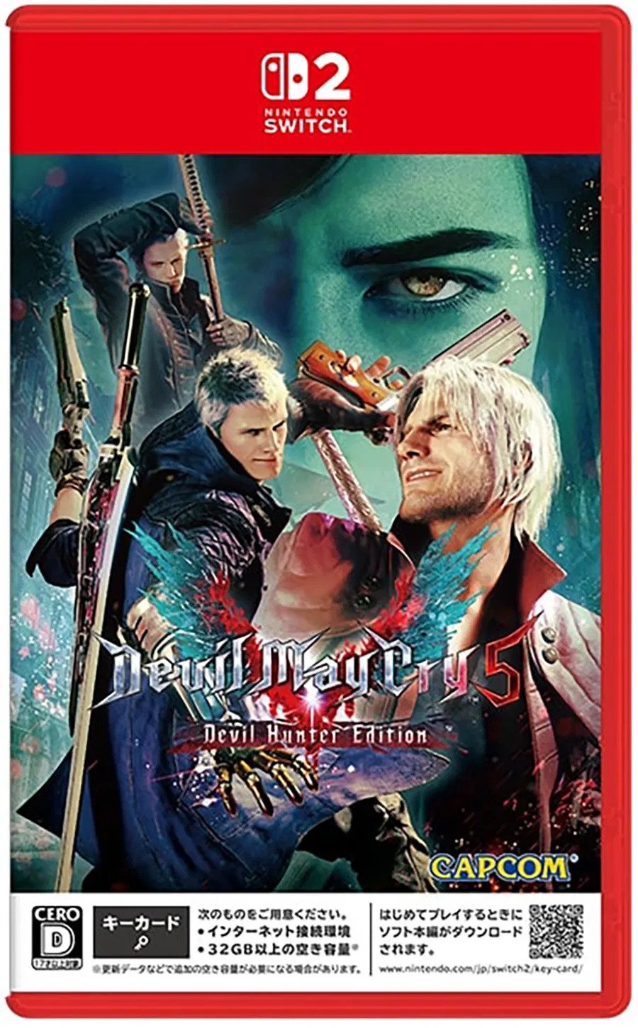 Devil May Cry 5 Devil Hunter Edition (Jap) Nintendo Switch 2 Físico