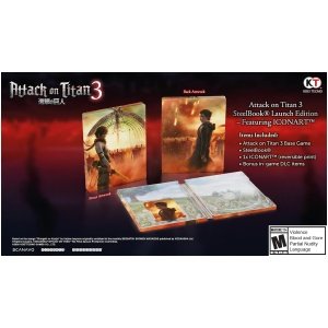 Attack on Titan 3 SteelBook Launch Edition PS5 Físico