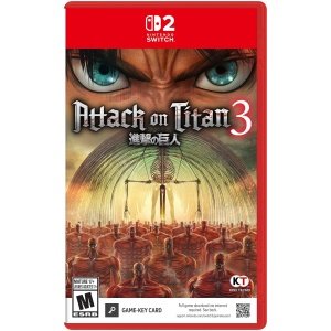 Attack on Titan 3 Nintendo Switch 2 Físico