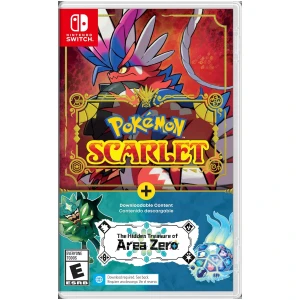 Pokemon Scarlet + The Hidden Treasure of Area Zero Nintendo Switch Físico