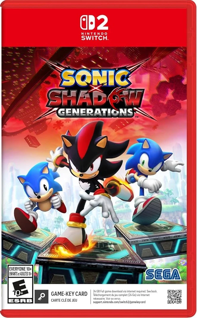 Sonic X Shadow Generations Nintendo Switch 2 Físico