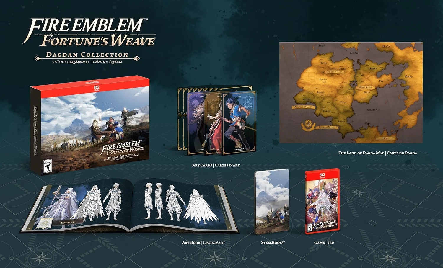 Fire Emblem Fortune's Weave Dagdan Collection Nintendo Switch 2 Físico