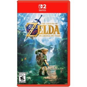 The Legend of Zeld Ocarina of Time Nintendo Switch 2 Físico