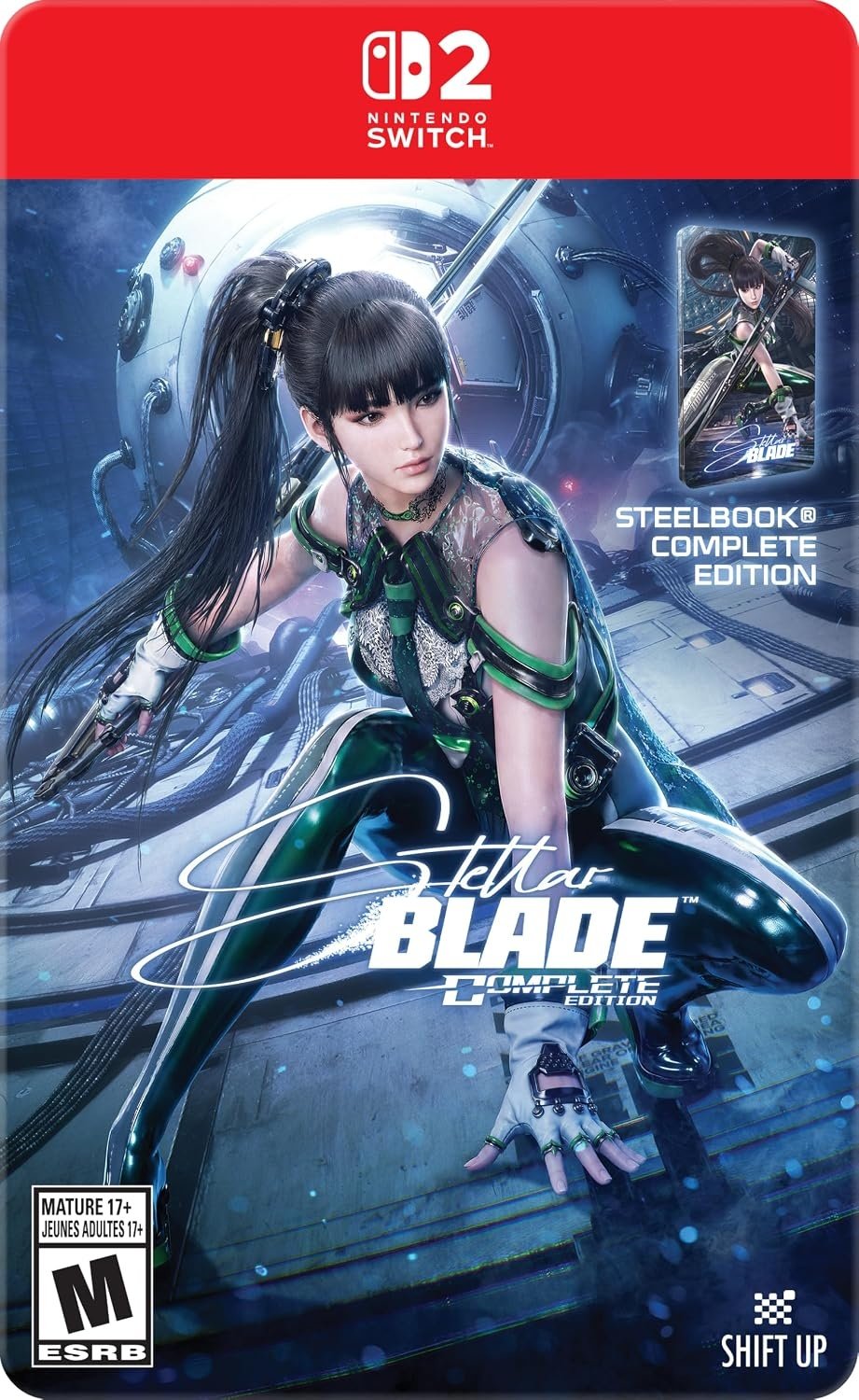 Stellar Blade Complete Steelbook Edition Nintendo Switch 2 Físico