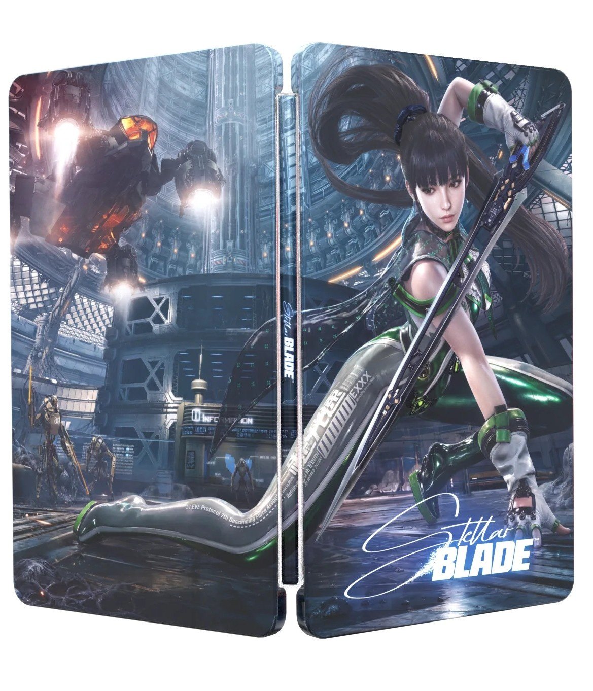 Stellar Blade Complete Steelbook Edition Nintendo Switch 2 Físico - Imagen 5