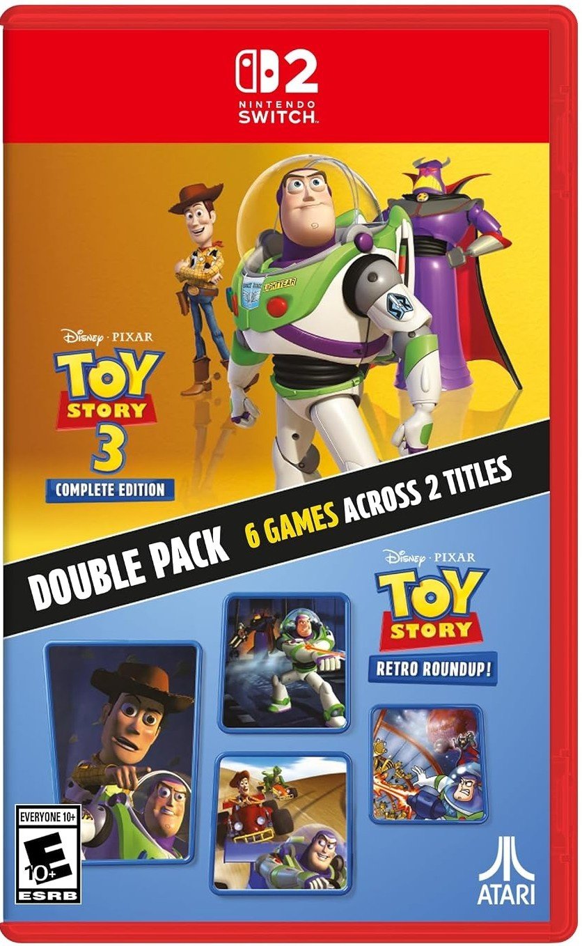 Toy Story Retro Roundup! + Toy Story 3 Complete Edition Double Pack Nintendo Switch 2 Físico