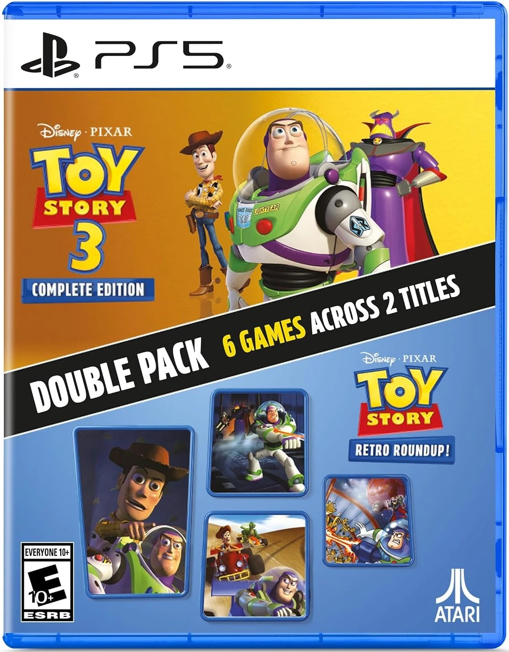 Toy Story Retro Roundup! + Toy Story 3 Complete Edition Double Pack PS5 Físico